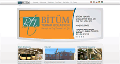 Desktop Screenshot of bitum.com.tr