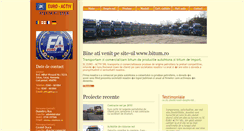 Desktop Screenshot of bitum.ro