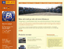 Tablet Screenshot of bitum.ro